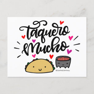 Taquero Mucho Postcard