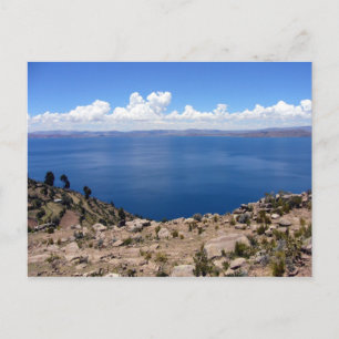 taquile titicaca postcard