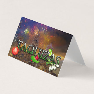 Taquizas Business Card