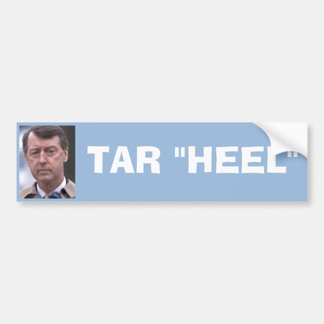 TAR "HEEL" BUMPER STICKER (Front)