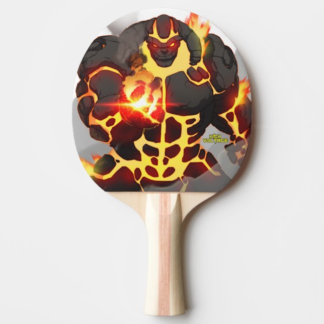 Tar Ping Pong Paddle (Front)