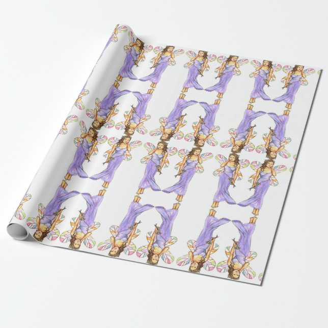 Tara Fairy JL Biel 2000 Wrapping Paper (Unrolled)