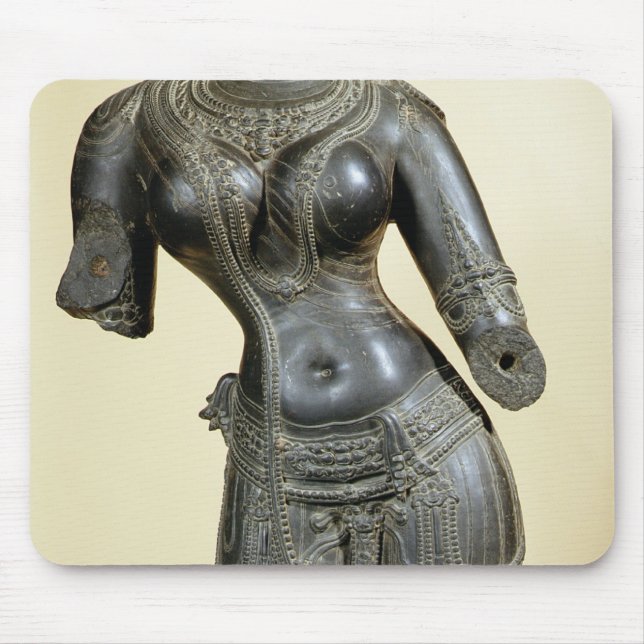 Tara, Nalanda, Bihar, Pala dynasty (stone) Mouse Mat (Front)