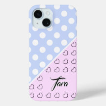 Tara - Name Template - Light Blue And Pastel Pink
