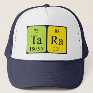 Tara periodic table name hat