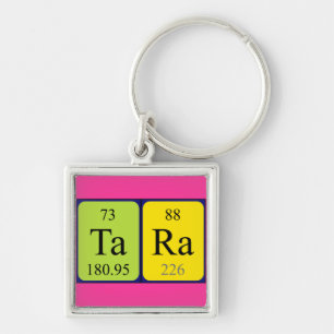 Tara periodic table name keyring