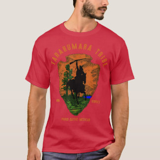 Tarahumara Tribe Native Mexican Indian Proud Retro T-Shirt