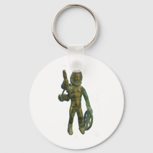 Taranis--Celtic god of thunder Key Ring