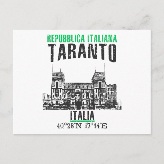 Taranto Postcard (Front)