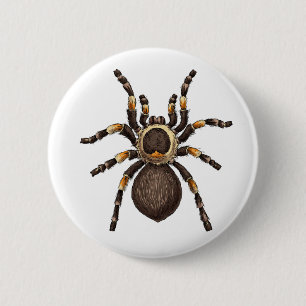 Tarantula 6 Cm Round Badge