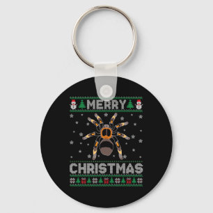 Tarantula Animal Men Women Kids Ugly Christmas Swe Key Ring