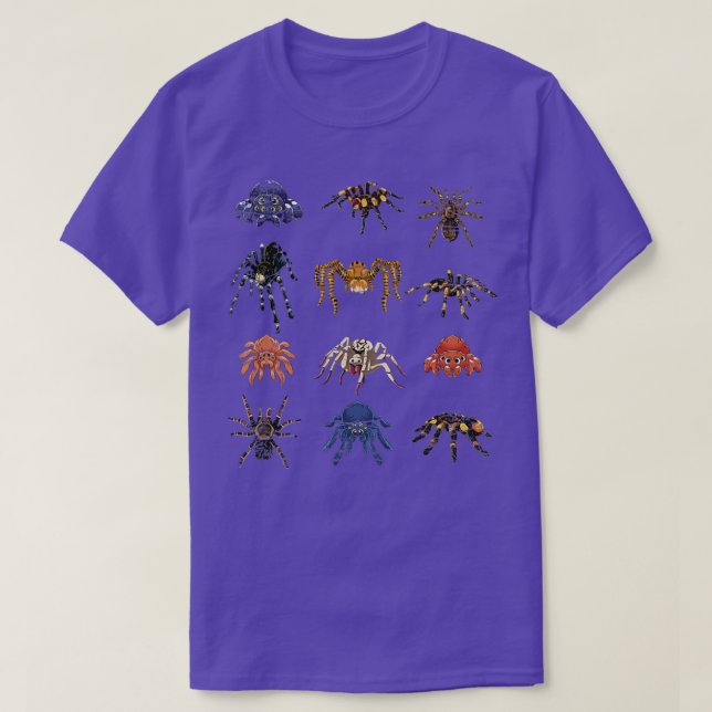 Tarantula Arthropod Spooky Halloween Gift Arachnid T-Shirt (Design Front)