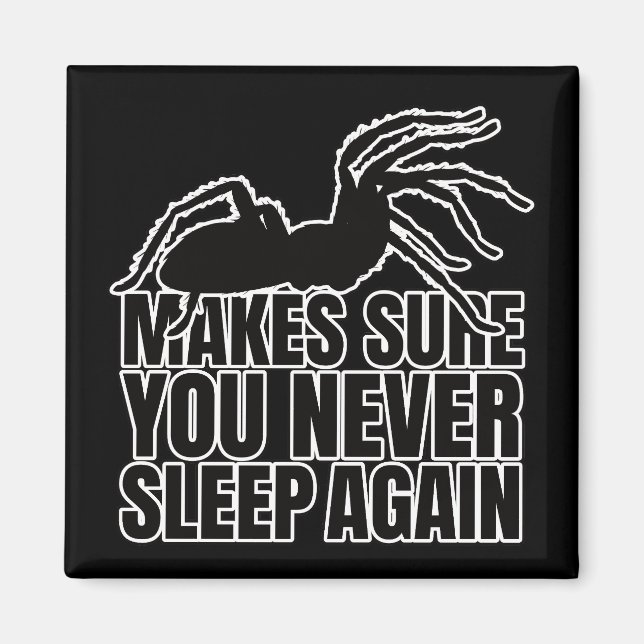 Tarantula Birdeater Spider – Arachnology Geek Magnet (Front)