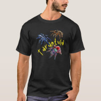 Tarantula blue/red/orange/black tarantula spider