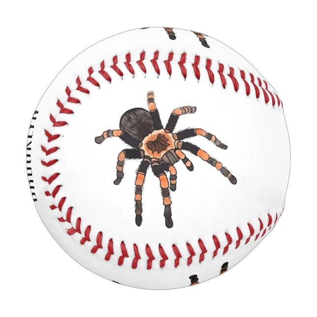 Tarantula cartoon illustration baseball (Front Left)