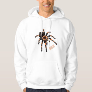 Tarantula cartoon illustration hoodie
