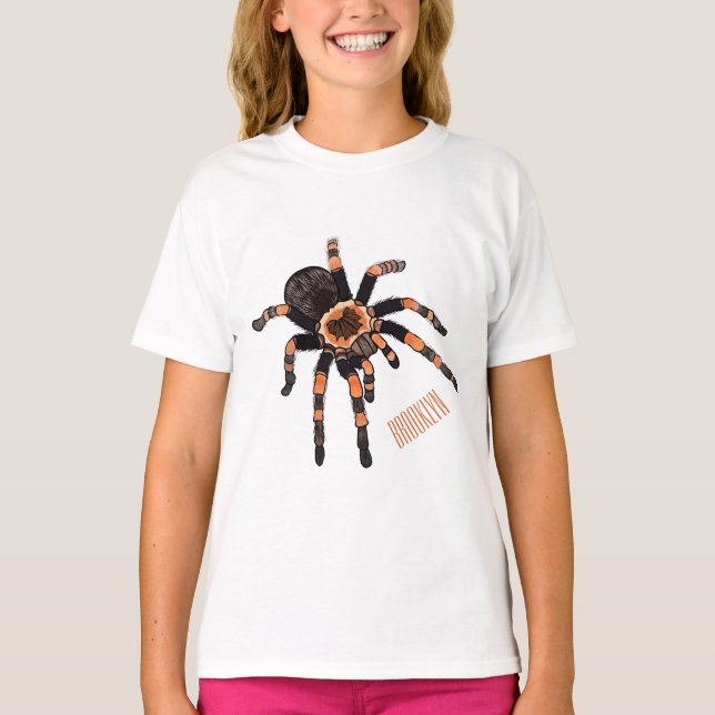 Tarantula cartoon illustration T-Shirt (Front)