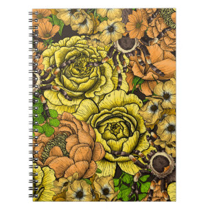 Tarantula garden 1 notebook