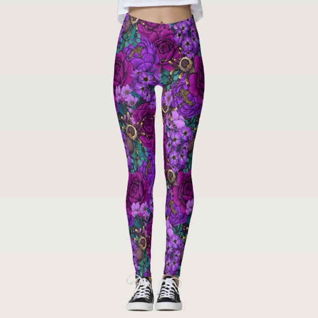Tarantula garden 3 leggings (Front)