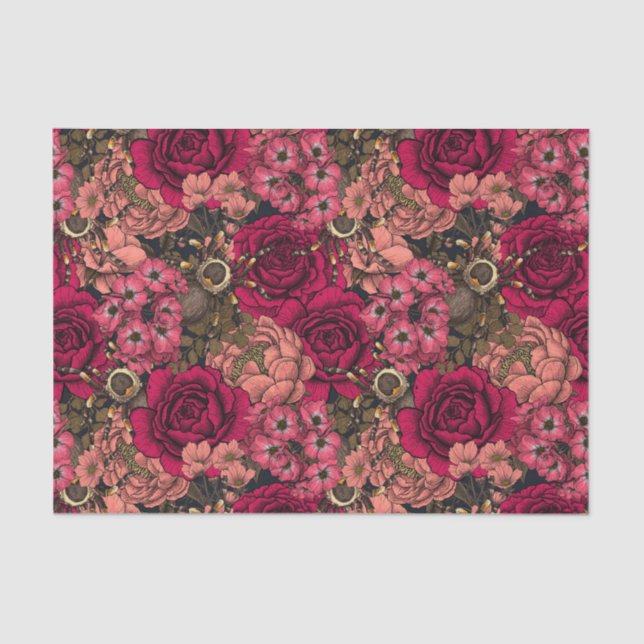 Tarantula garden 4 tissue paper (Front)