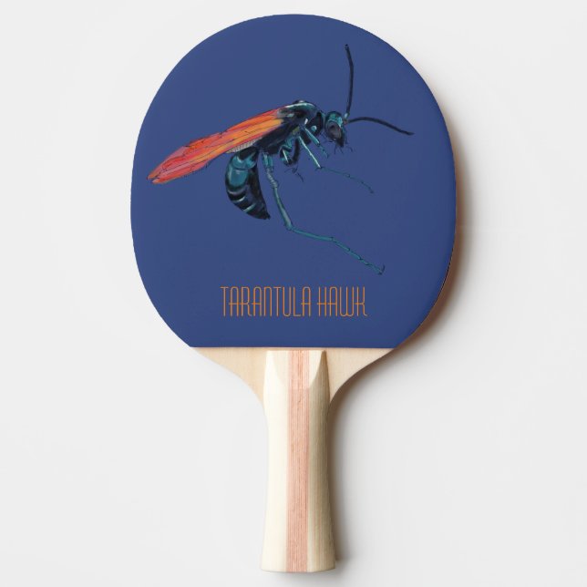 Tarantula Hawk Ping Pong Paddle (Front)