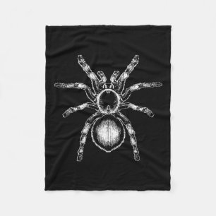 Tarantula Huge Spider Phobia Halloween Costume Ara Fleece Blanket