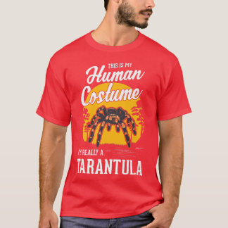 Tarantula Human Costume Halloween Tarantula Premiu T-Shirt