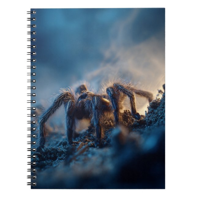Tarantula Moonlit Terrain Notebook (Front)