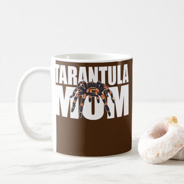 Tarantula Mum Spider For Tarantula Lover  Coffee Mug (With Donut)