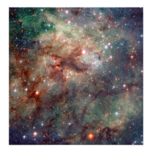Tarantula Nebula Hubble Space Photo Print