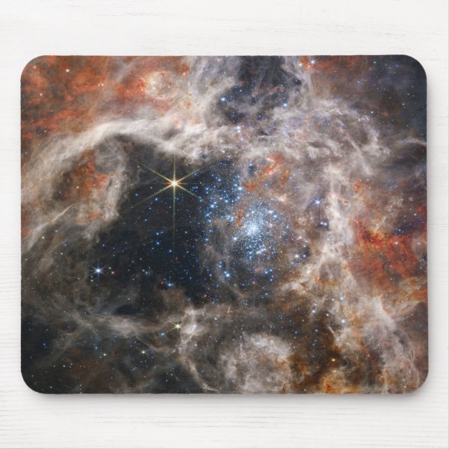 Tarantula Nebula Image from JWST Mouse Mat (Front)