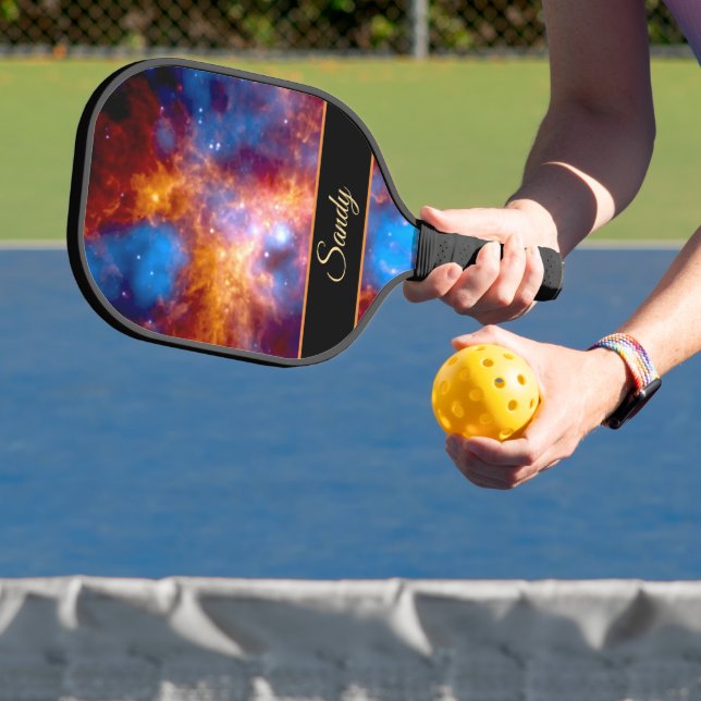 Tarantula Nebula NGC 20 Your Name Pickleball Paddle (Insitu)