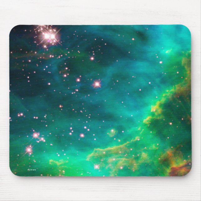 Tarantula Nebula Star Cluster Galaxy Image Mouse Mat (Front)