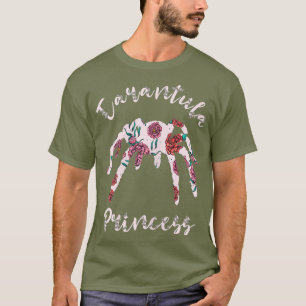 Tarantula Princess Spider Lover Girl Bug Catcher T-Shirt