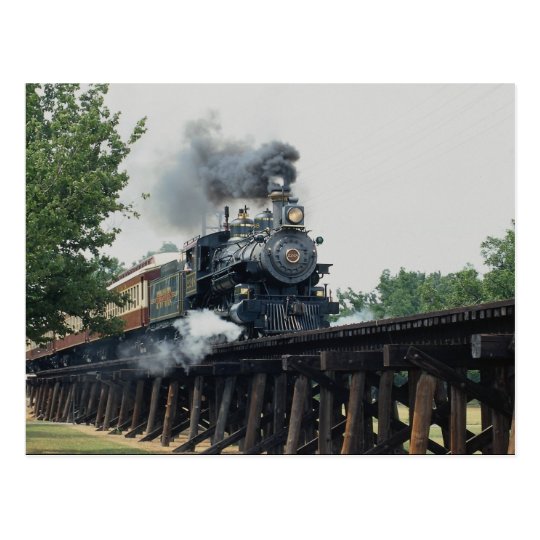 Tarantula Railroad, Fort Worth, Texas, U.S.A. Postcard