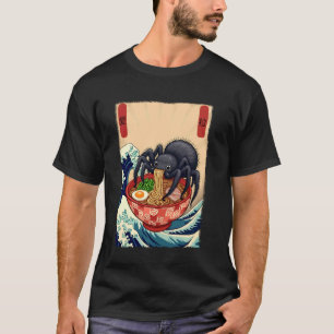 Tarantula Ramen Japanese Art Great Wave Kanagawa F T-Shirt