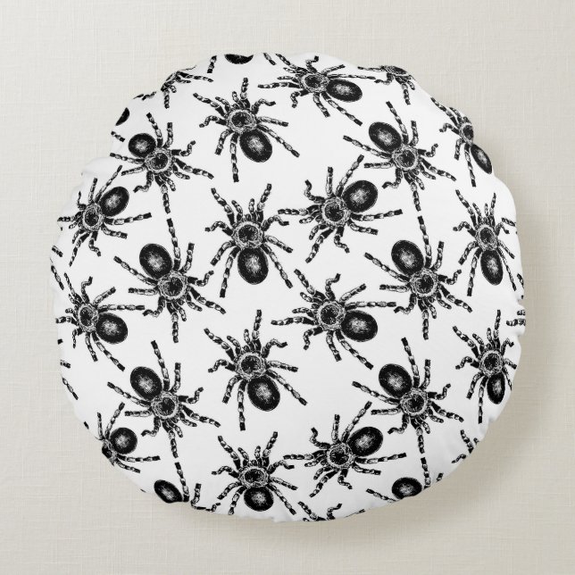 Tarantula Round Cushion (Front)