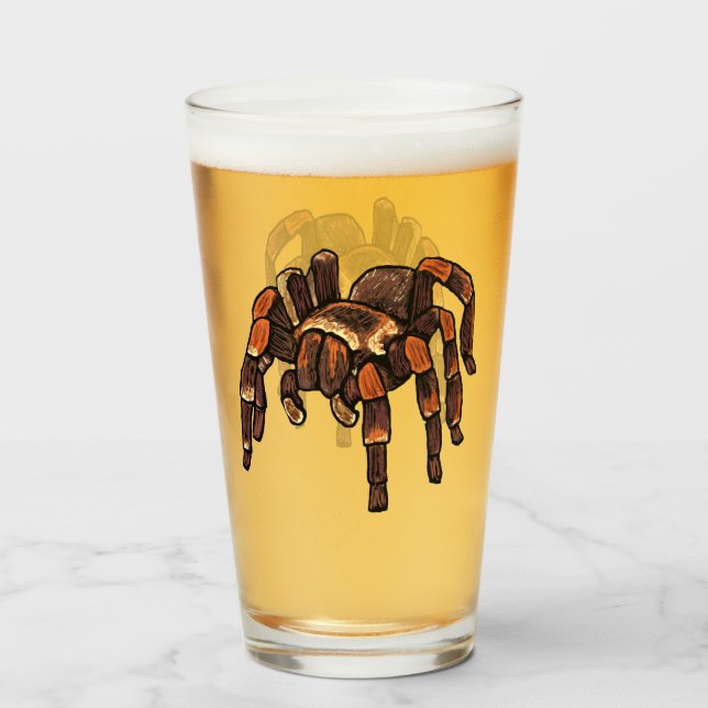 Tarantula Spider Glass (Front Filled)