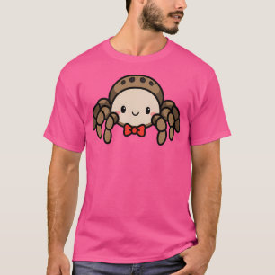 Tarantula Spider Kawaii Bow Tie Zoo Day Trip Boys T-Shirt