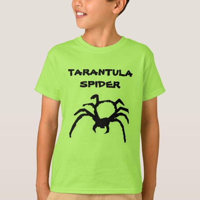 Tarantula spider t shirt for kids (Front)