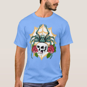 Tarantula With Skull T-Shirt