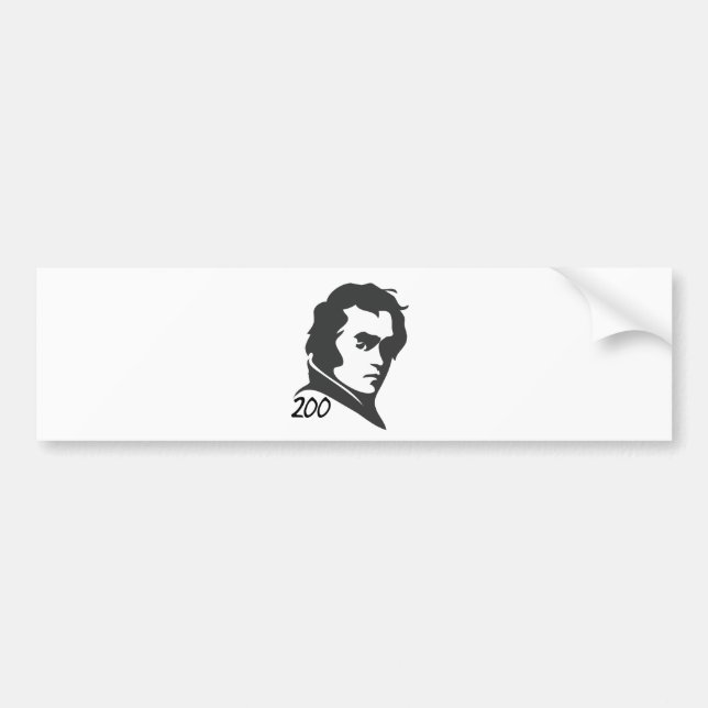 Taras Hryhorovych Shevchenko was a Ukrainian poet Bumper Sticker (Front)