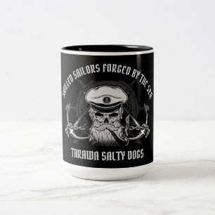 TARAWA SALTY DOGS Two-Tone COFFEE MUG