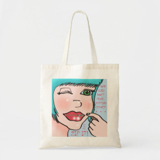 TaraZipperPic Tote Bag
