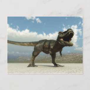 Tarbosaurus Postcard