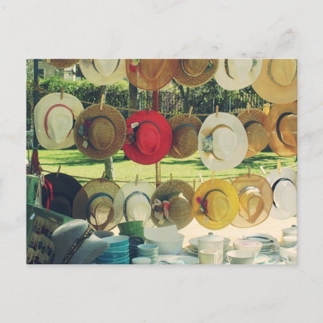 Tarde de mercado postcard (Front)