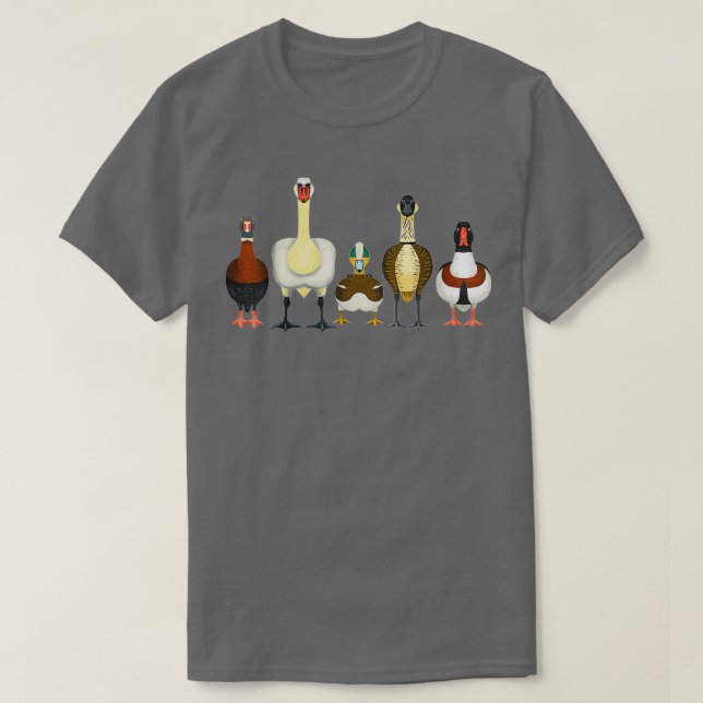 Tardigrade Designs Ducks T-Shirt (Design Front)