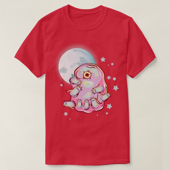 Tardigrade In Space T-Shirt (Design Front)