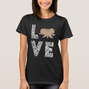 Tardigrade Love Science Microbiology Water Bear T-Shirt