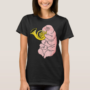 Tardigrade Playing French Horn2 T-Shirt